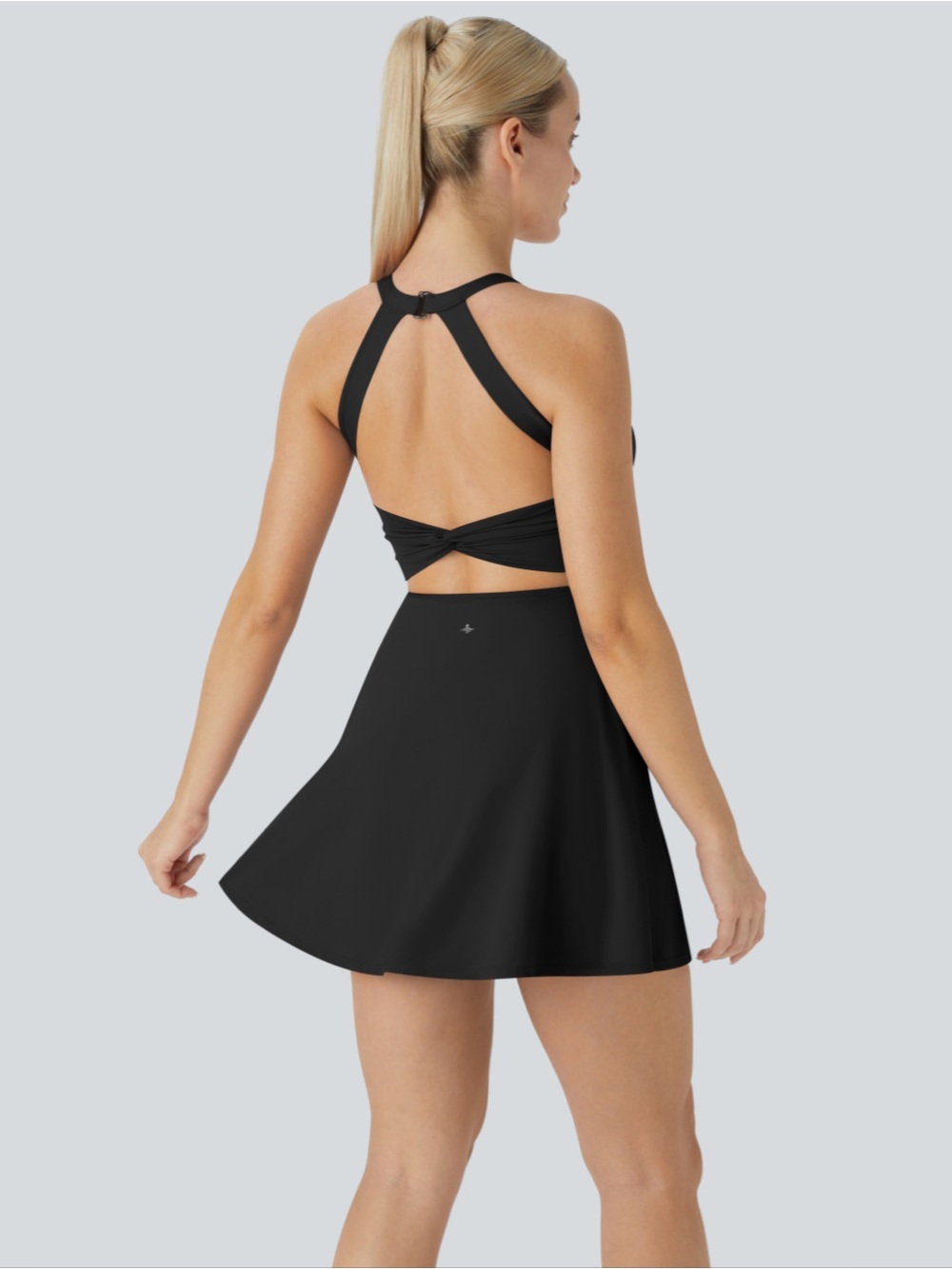 HALARA SoftlyZero™ Airy 2-in-1 Pocket Cool Touch Active Dress L Long